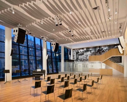 Arts School Lobby Transformed Into Performance Space