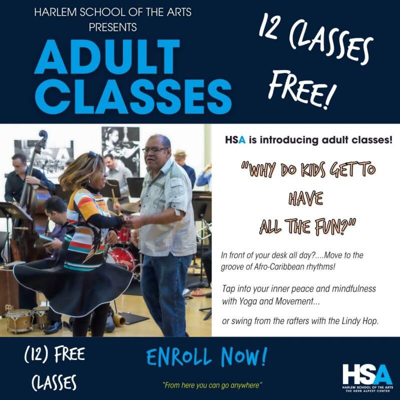 FREE ADULT CLASSES