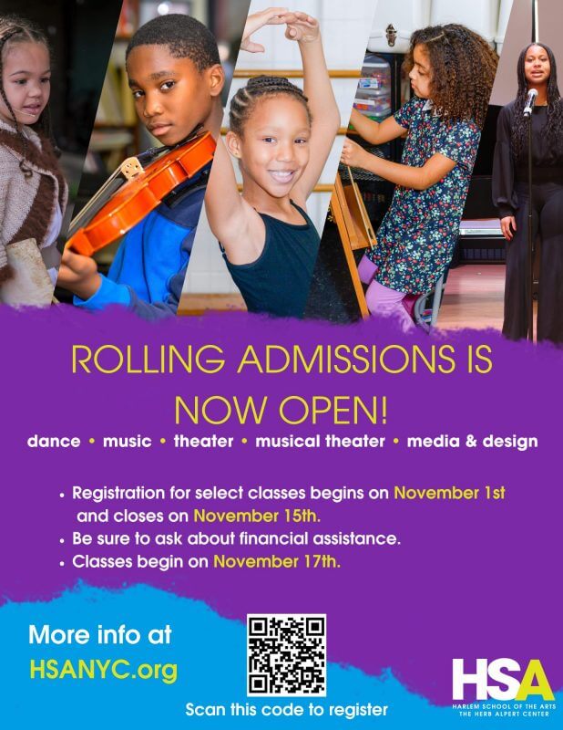 Rolling Admissions is Now Open!